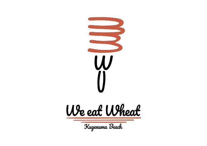 We eat Wheat ロゴ