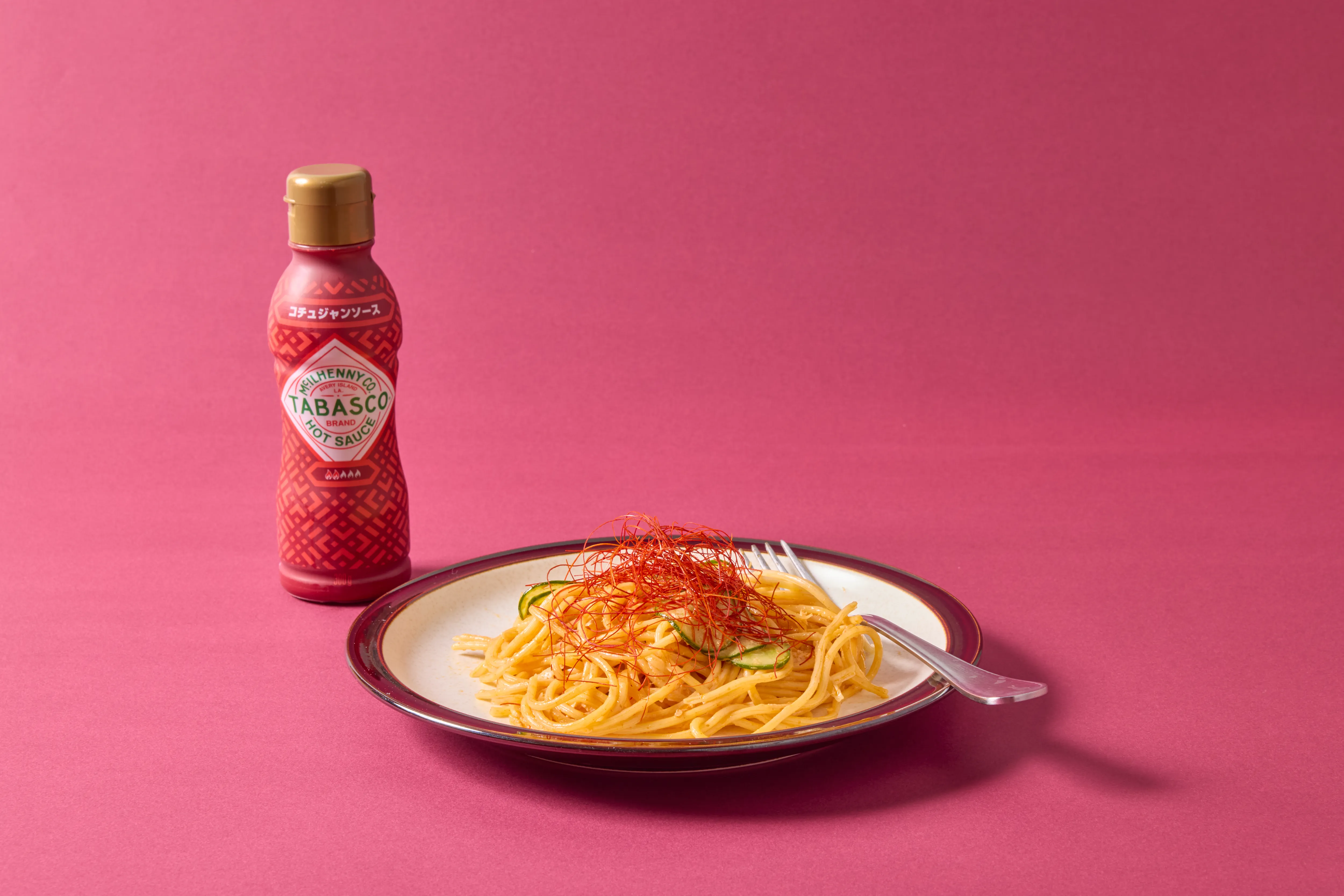 TABASCO®コチュジャンソース×韓国風ツナマヨパスタ