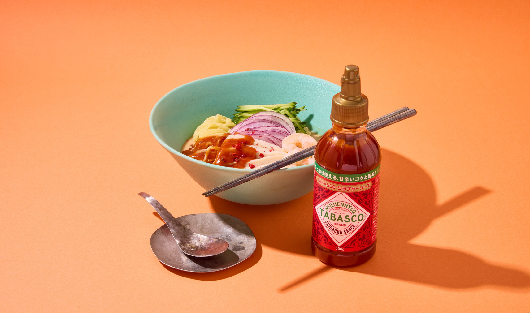 TABASCO® シラチャーソース ✕ ︎ごま豆乳冷やし中華