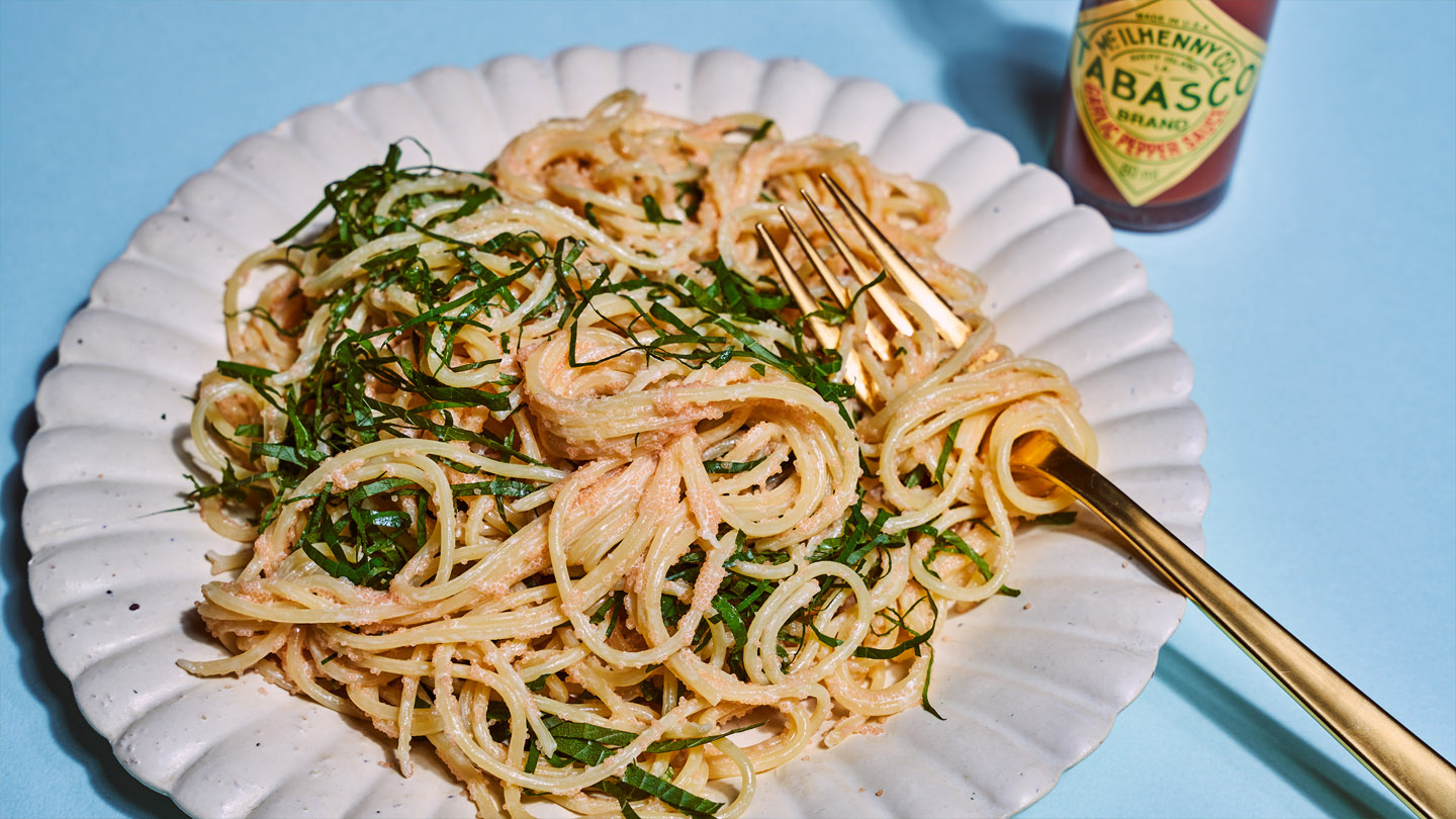 明太子スパゲティー